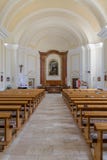ORADEA, ΡΟΥΜΑΝΊΑ - 28 ΑΠΡΙΛΊΟΥ 2018: Μέσα σε μια εκκλησία στην ακρόπολη Oradea, χτίστε το 1241 στοκ φωτογραφίες ORADEA, ΡΟΥΜΑΝΊΑ - 28 ΑΠΡΙΛΊΟΥ 2018: Μέσα σε μια εκκλησία στην ακρόπολη Oradea, χτίστε το 1241 στοκ φωτογραφίες