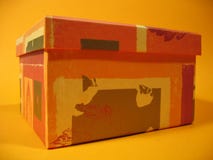 Orange Box II Stock Photography Orange Box II Stock Photography