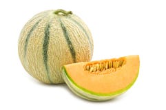 cantaloupe melon melone cantalupo arancione