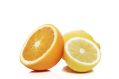 Orange et citrons photo stock Orange et citrons photo stock
