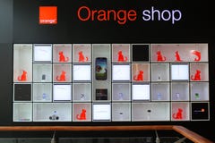 Orange Geschäft lizenzfreies stockfoto Orange Geschäft lizenzfreies stockfoto