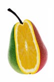 Orange In Pear Stock Photo Orange In Pear Stock Photo