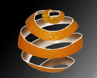 Orange Peel Stock Photo Orange Peel Stock Photo
