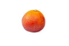 Orange sanguine avec la peau Photo libre de droits Orange sanguine avec la peau Photo libre de droits