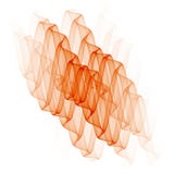 orange transparent waves on white background. Abstract background illustration with place for your text. Brochure template design. Royalty Free Stock Images orange transparent waves on white background. Abstract background illustration with place for your text. Brochure template design. Royalty Free Stock Images