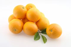 Oranges In Bunch Royalty Free Stock Photos