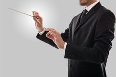 Orchestra leader royalty free stock images Orchestra leader royalty free stock images