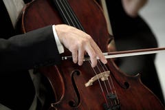 Orchestra Of Classical Music With Violin Royalty Free Stock Photography