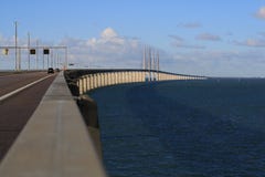 Oresund Bridge Stock Photo Oresund Bridge Stock Photo