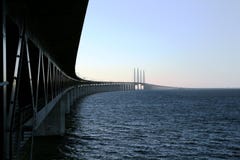 Oresunds Bridge Royalty Free Stock Photography Oresunds Bridge Royalty Free Stock Photography