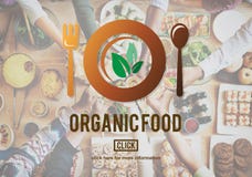 Organic Food Healthy Nourishment Concept stock images Organic Food Healthy Nourishment Concept stock images