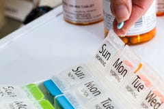Organisierende Verordnungen für die Woche Stockfoto Organisierende Verordnungen für die Woche Stockfoto