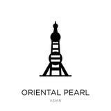 orientalisk pärlatornsymbol i moderiktig designstil orientaliskt pryda med pärlor tornsymbolen som isoleras på vit bakgrund Pärle stock illustrationer orientalisk pärlatornsymbol i moderiktig designstil orientaliskt pryda med pärlor tornsymbolen som isoleras på vit bakgrund Pärle stock illustrationer