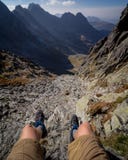 Orla Perc в горах Tatra стоковые изображения Orla Perc в горах Tatra стоковые изображения
