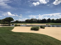 Orlando Florida March 3 2019: Marriott Golf Club . Photo image