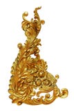 Ornament elements, vintage gold floral designs Royalty Free Stock Images Ornament elements, vintage gold floral designs Royalty Free Stock Images