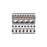 Ornament icon. Element of color ancient greece icon for mobile concept and web apps. Colored Ornament icon can be used for web an vector illustration Ornament icon. Element of color ancient greece icon for mobile concept and web apps. Colored Ornament icon can be used for web an vector illustration