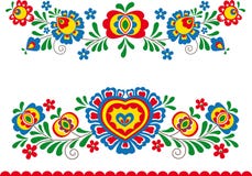 Ornamentos populares ilustración del vector Ornamentos populares ilustración del vector