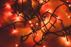 Ornement et lumière de Noël photographie stock Ornement et lumière de Noël photographie stock