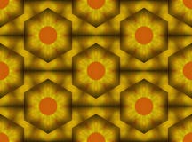 Oro ed illustrazione di progettazione del tessuto modellata ananas arancio royalty illustrazione gratis Oro ed illustrazione di progettazione del tessuto modellata ananas arancio royalty illustrazione gratis