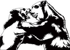 Orso illustrazione di stock Orso illustrazione di stock