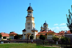 Orthodox church in Alba Iulia, Transylvania Royalty Free Stock Photos Orthodox church in Alba Iulia, Transylvania Royalty Free Stock Photos