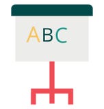 Os alfabetos fazem um mapa do ícone isolado do vetor da cor ilustração royalty free Os alfabetos fazem um mapa do ícone isolado do vetor da cor ilustração royalty free