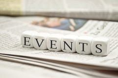 Os cubos cortam com eventos foto de stock Os cubos cortam com eventos foto de stock