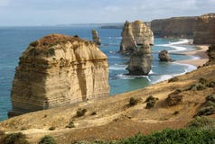 Os doze apóstolos, Austrália imagens de stock Os doze apóstolos, Austrália imagens de stock