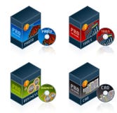 Os ícones do software ajustaram 57 e ilustração royalty free Os ícones do software ajustaram 57 e ilustração royalty free