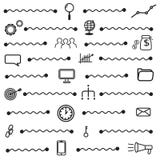 Os ícones simples do seo ajustam-se, textura básica dos elementos do seo e modelam-se sem emenda ilustração stock Os ícones simples do seo ajustam-se, textura básica dos elementos do seo e modelam-se sem emenda ilustração stock