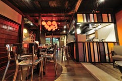 Osaka Coffee-Shop stockfoto Osaka Coffee-Shop stockfoto