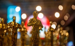 Oscar-Preisträger sind angekündigt worden! lizenzfreies stockbild Oscar-Preisträger sind angekündigt worden! lizenzfreies stockbild