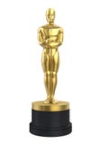 Oscar Statuette Isolated