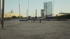 Oscilación vacío fijado en el parque metrajes Oscilación vacío fijado en el parque metrajes