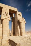 Osiris Statues.Temple Of Ramesses II. Egypt Stock Photography Osiris Statues.Temple Of Ramesses II. Egypt Stock Photography