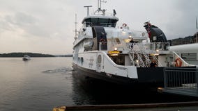 Oslo Ferries Royalty Free Stock Photo