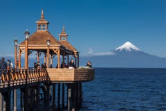 Osorno Volcano In Chile Stock Photography Osorno Volcano In Chile Stock Photography