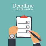 Ostatecznego terminu pojęcia wektor ilustracji Ostatecznego terminu pojęcia wektor ilustracji