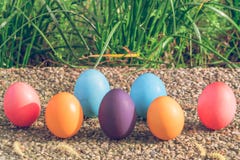 Osterei! glückliche bunte Ostersonntag Jagdfeiertagsdekorationen Ostern-Konzepthintergründe mit Kopienraum lizenzfreie stockbilder Osterei! glückliche bunte Ostersonntag Jagdfeiertagsdekorationen Ostern-Konzepthintergründe mit Kopienraum lizenzfreie stockbilder