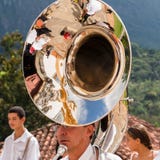 Ostprozession Tiradentes Brasilien lizenzfreie stockfotografie Ostprozession Tiradentes Brasilien lizenzfreie stockfotografie