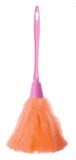 Ostrich feather duster with wooden handle stock photos Ostrich feather duster with wooden handle stock photos