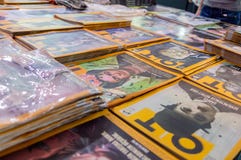 OT περιοδικά που επιδεικνύονται σε μια στάση στην έκθεση βιβλίων Εσκί Σεχίρ στοκ εικόνα OT περιοδικά που επιδεικνύονται σε μια στάση στην έκθεση βιβλίων Εσκί Σεχίρ στοκ εικόνα
