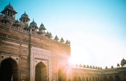 The other side of BULAND DARWAZA royalty free stock image The other side of BULAND DARWAZA royalty free stock image