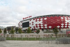 Otkrytiye Arena, Spartak football club stadium Royalty Free Stock Photo Otkrytiye Arena, Spartak football club stadium Royalty Free Stock Photo