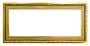 Oud het beeldframe van de stijl gouden foto royalty-vrije stock foto Oud het beeldframe van de stijl gouden foto royalty-vrije stock foto