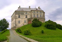 Oud kasteel in Olesko, de Oekraïne