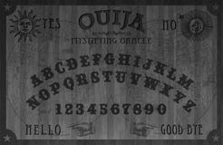 Oujia Board Wood Black Magical stock illustration Oujia Board Wood Black Magical stock illustration