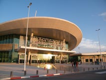 Oujda lotnisko, Północny Maroc Fotografia Stock