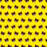 Ours - modèle 12 d'emoji illustration de vecteur Ours - modèle 12 d'emoji illustration de vecteur